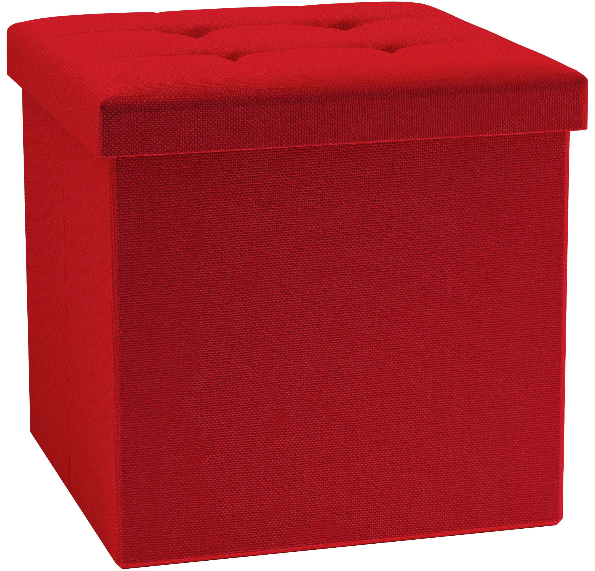 SITTLÅDA i plast, trämaterial  - röd, Basics, trämaterial/plast (38/38/38cm) - MID.YOU