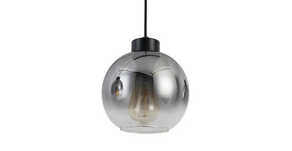 HÄNGELEUCHTE 72/18/120 cm - Chromfarben/Anthrazit, LIFESTYLE, Glas/Metall (72/18/120cm) - Dieter Knoll