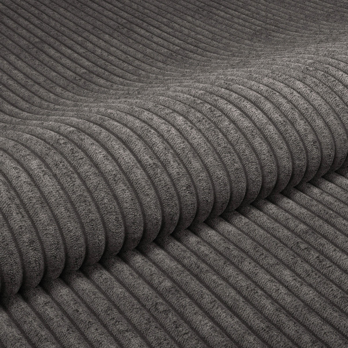 ECKSOFA Grau  - Grau, Trend, Textil (290/178cm) - P & B