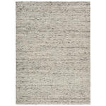 HANDWEBTEPPICH 60/110 cm Vesuv Grau, Schwarz  - Schwarz/Grau, Natur, Textil (60/110cm) - Linea Natura