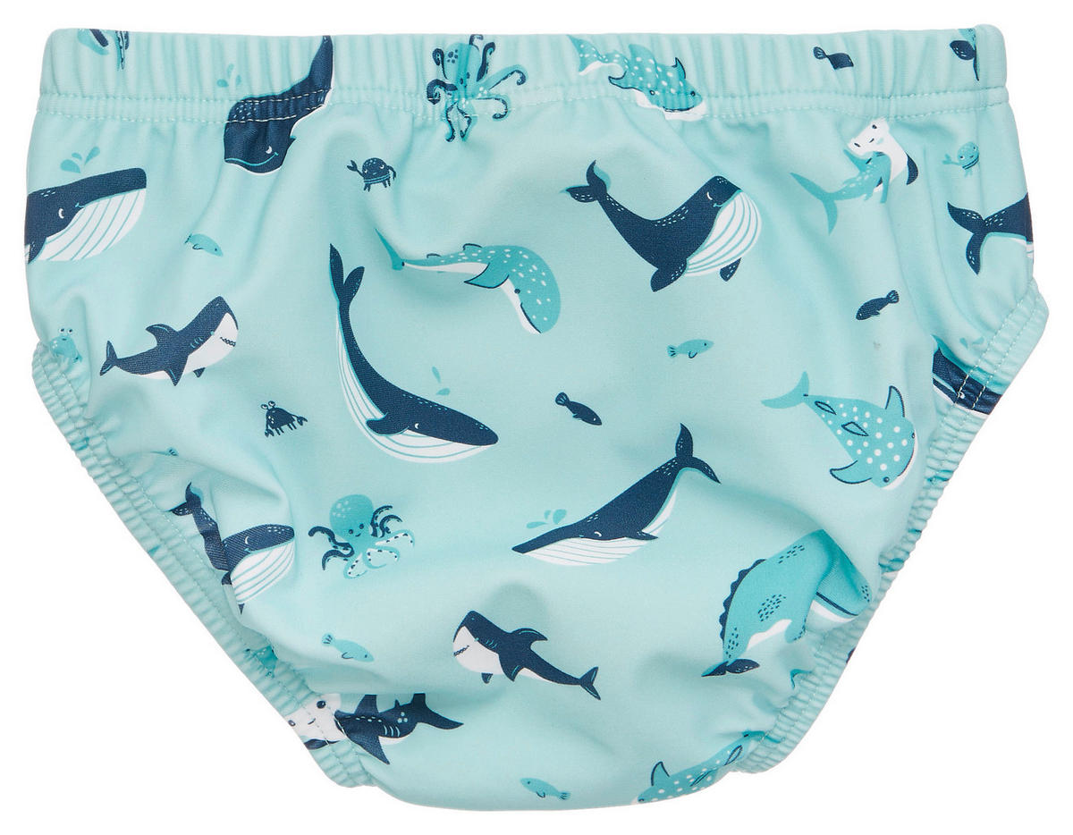 BADEWINDEL - Hellblau, Basics, Textil (74/80null) - Patinio