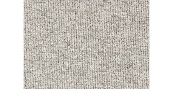 ECKSOFA in Webstoff Beige  - Beige/Schwarz, Design, Kunststoff/Textil (165/257cm) - Xora