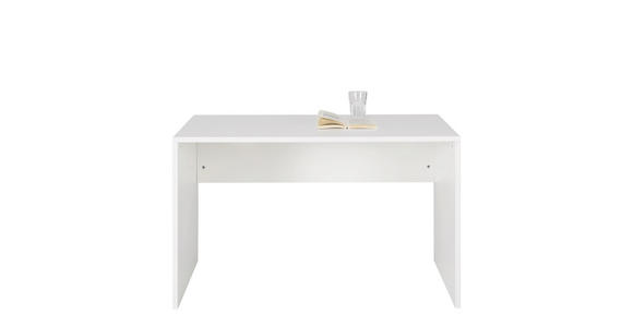 SCHREIBTISCH Weiß - Weiß, Design, Holzwerkstoff (120/72/67cm) - Cantus