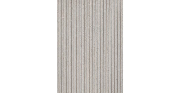 ARMLEHNSTUHL in Eisen Cord - Creme/Schwarz, Design, Textil/Metall (64/89/67cm) - Novel
