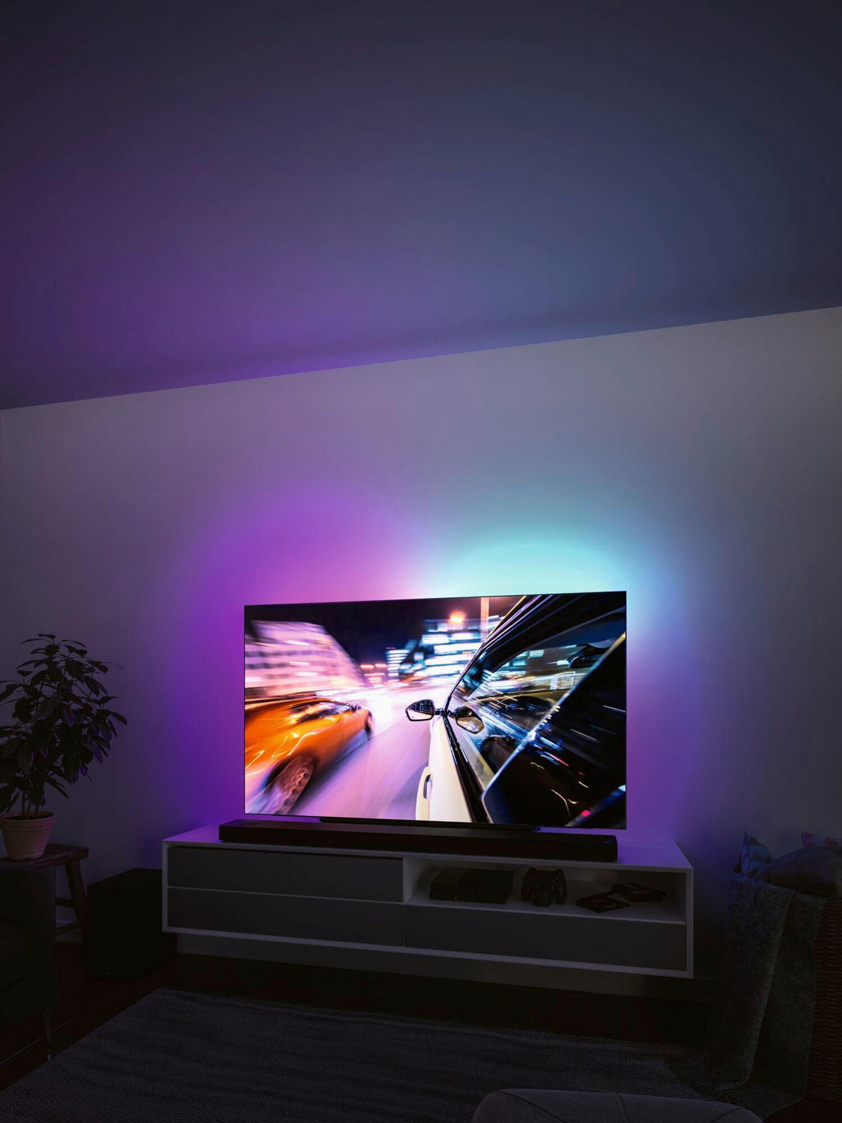 LED-STRIP Entertain 240/1,0/0,2 cm   - Schwarz, Basics, Kunststoff (240/1,0/0,2cm) - Paulmann