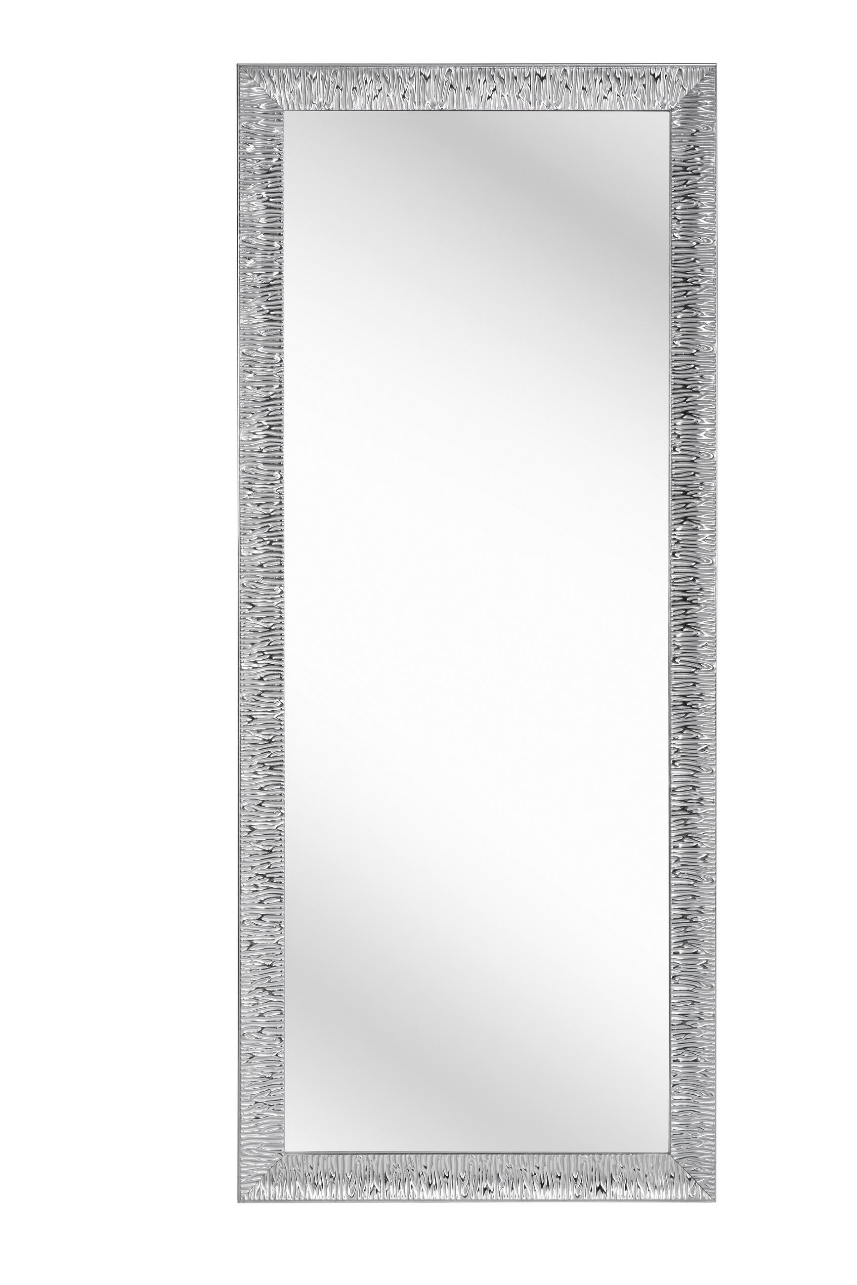 WANDSPIEGEL 70/170/3 cm    in rechteckig  - Silberfarben, LIFESTYLE, Glas/Holz (70/170/3cm) - Xora