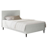 BOXBETT 120/200 cm  in Grau  - Grau, KONVENTIONELL, Textil (120/200cm) - P & B