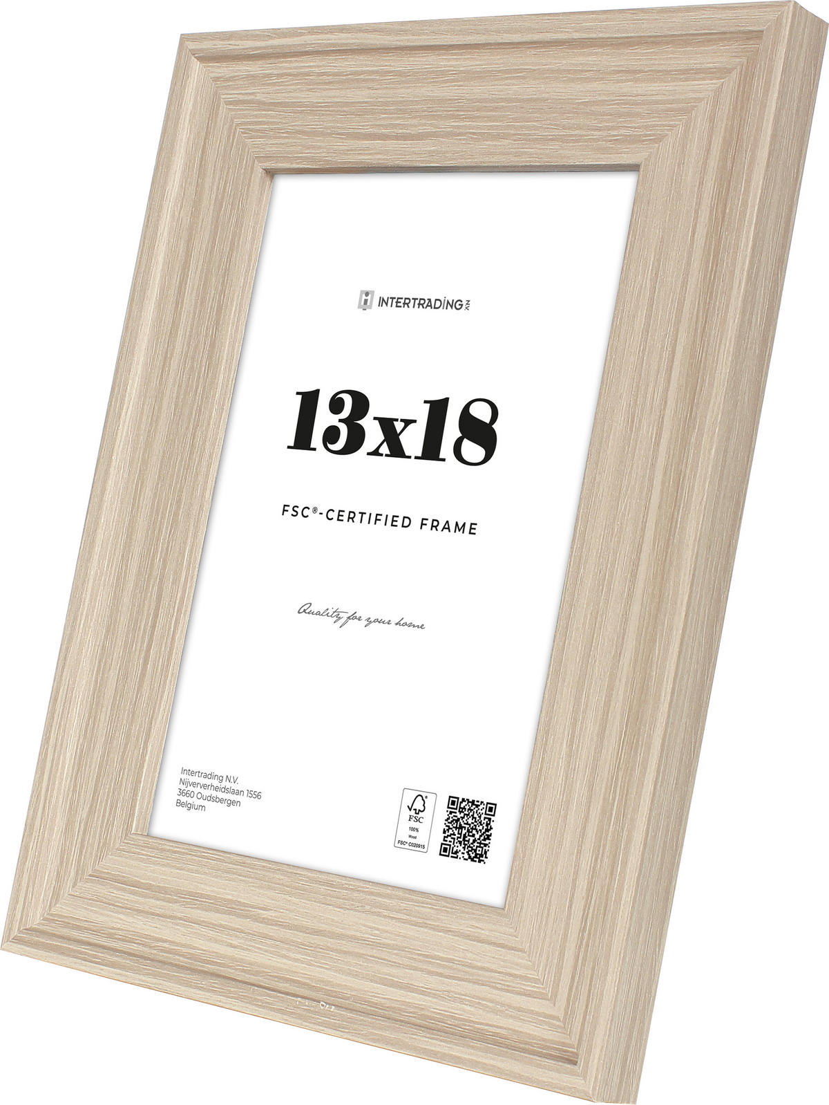 BILDERRAHMEN 19/1,6/24 cm  - Eichefarben, Basics, Holzwerkstoff (19/1,6/24cm)