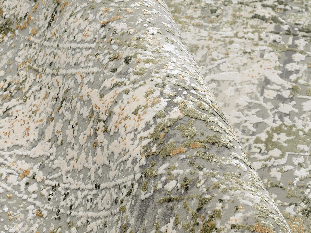 WEBTEPPICH 240 cm Avignon Grau, Grün  - Grau/Grün, Design, Textil (240cm) - Dieter Knoll