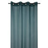 KONČANA ZAVESA  pol prosojno   135/260 cm  - gozdno zelena, Basics, tekstil (135/260cm)