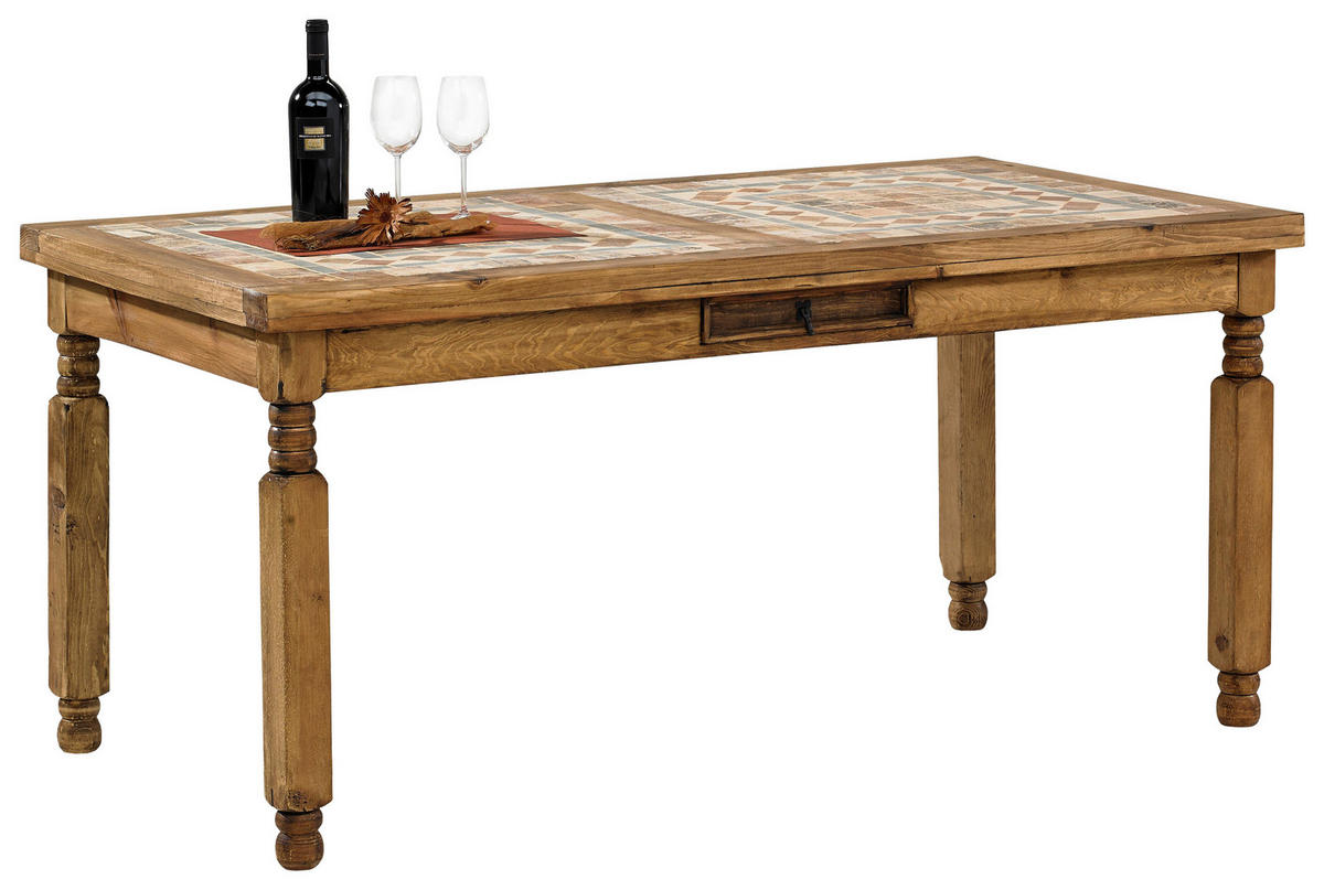 ESSTISCH Pinie massiv rechteckig Honig  - Honig, LIFESTYLE, Holz (170/90/76cm) - Landscape