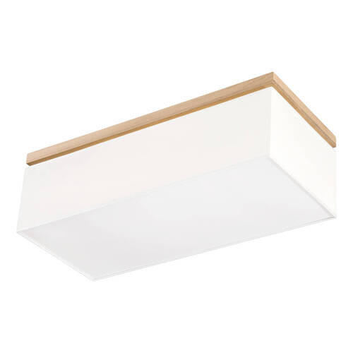 DECKENLEUCHTE Vertiga 70/30/22 cm   - Weiß, KONVENTIONELL, Holz (70/30/22cm)