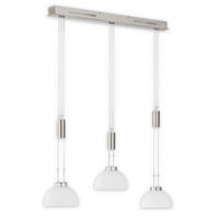 LED-HÄNGELEUCHTE Avignon 95,5 cm   - Opal, Design, Glas (95,5cm) - Fischer & Honsel