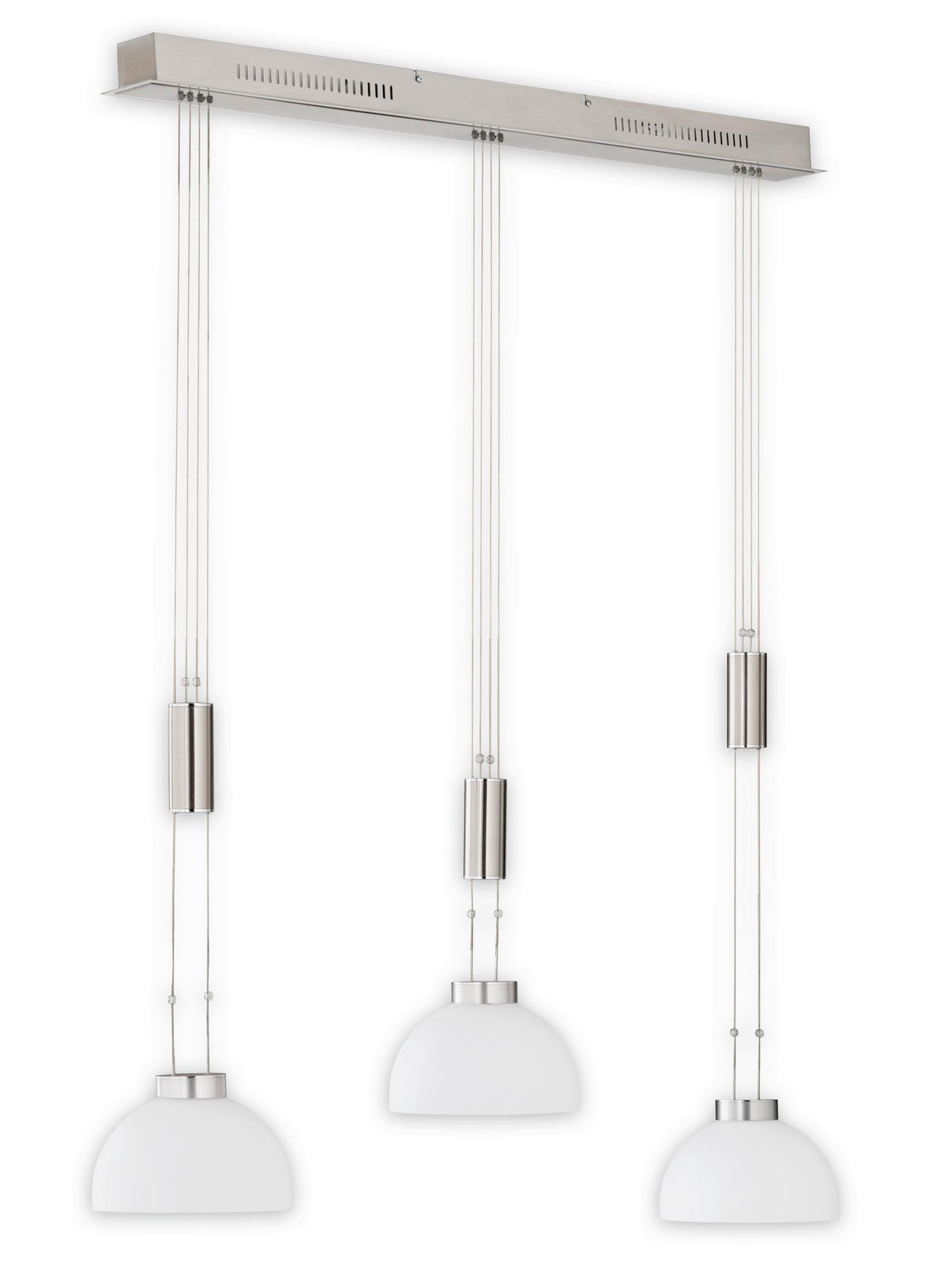 LED-HÄNGELEUCHTE Avignon 95,5 cm   - Opal, Design, Glas (95,5cm) - Fischer & Honsel