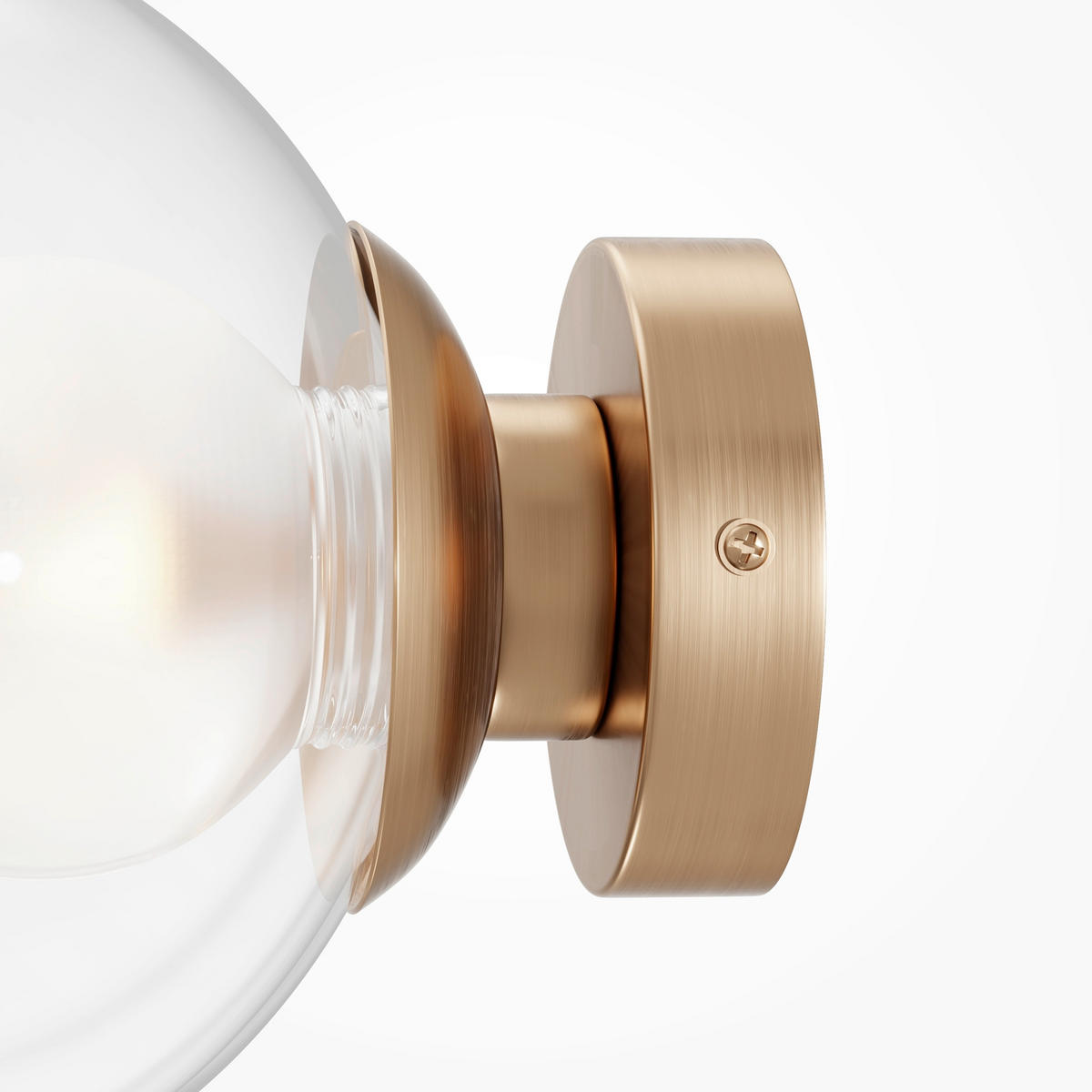 WANDLEUCHTE Basic form 20/20 cm  - Goldfarben, Design, Metall (20/20cm) - MAYTONI