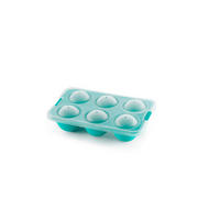 POSODA ZA KOCKE LEDU - turkizna, Basics, umetna masa (13/5,5/20,5cm) - LEKUE