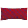 KOPFKISSENBEZUG WOVEN SATIN FADE 40/80 cm  - Lila/Rot, Basics, Textil (40/80cm) - Schlafgut