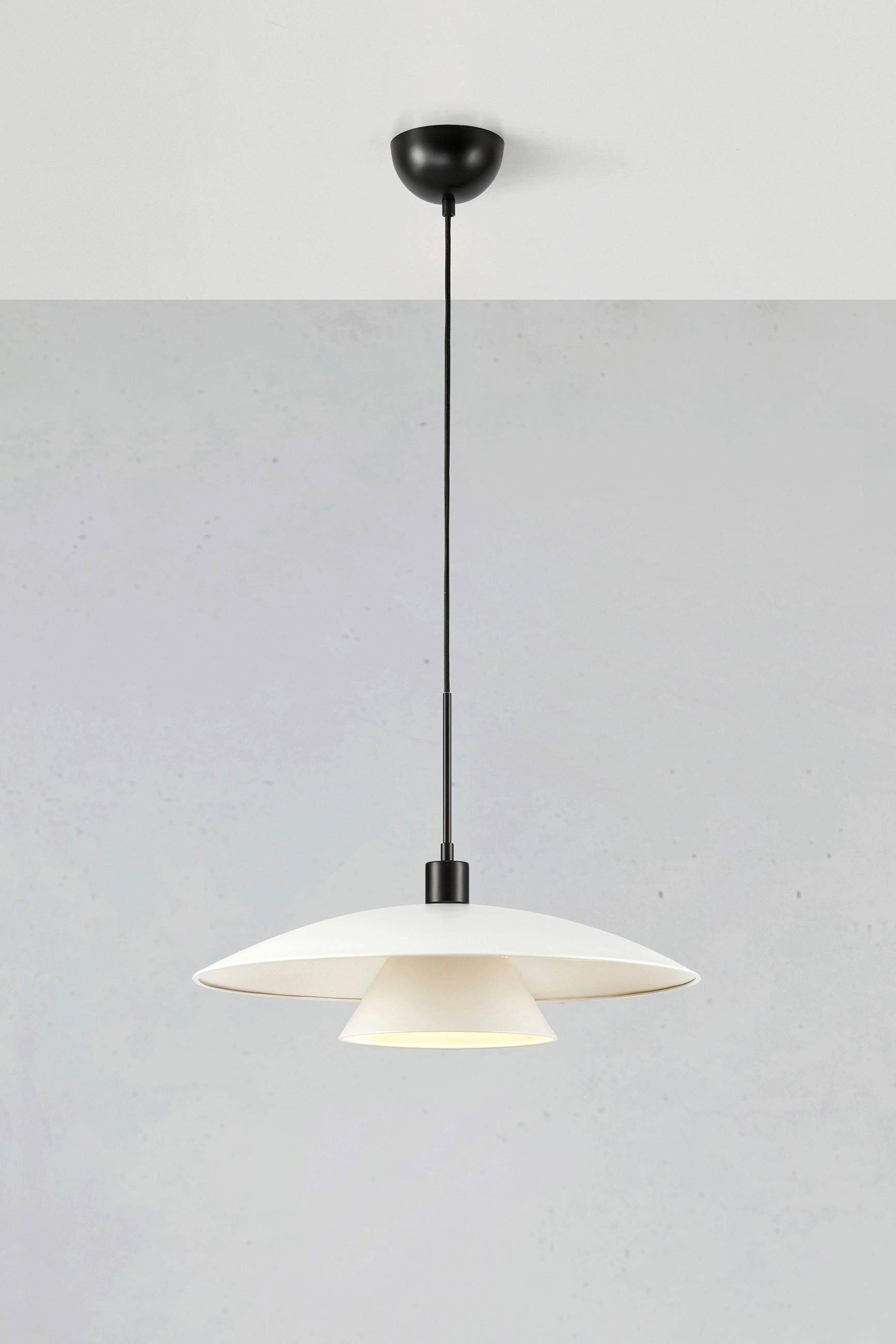 PENDELLEUCHTE 50/170 cm   - Weiß, Basics, Metall (50/170cm) - Markslöjd