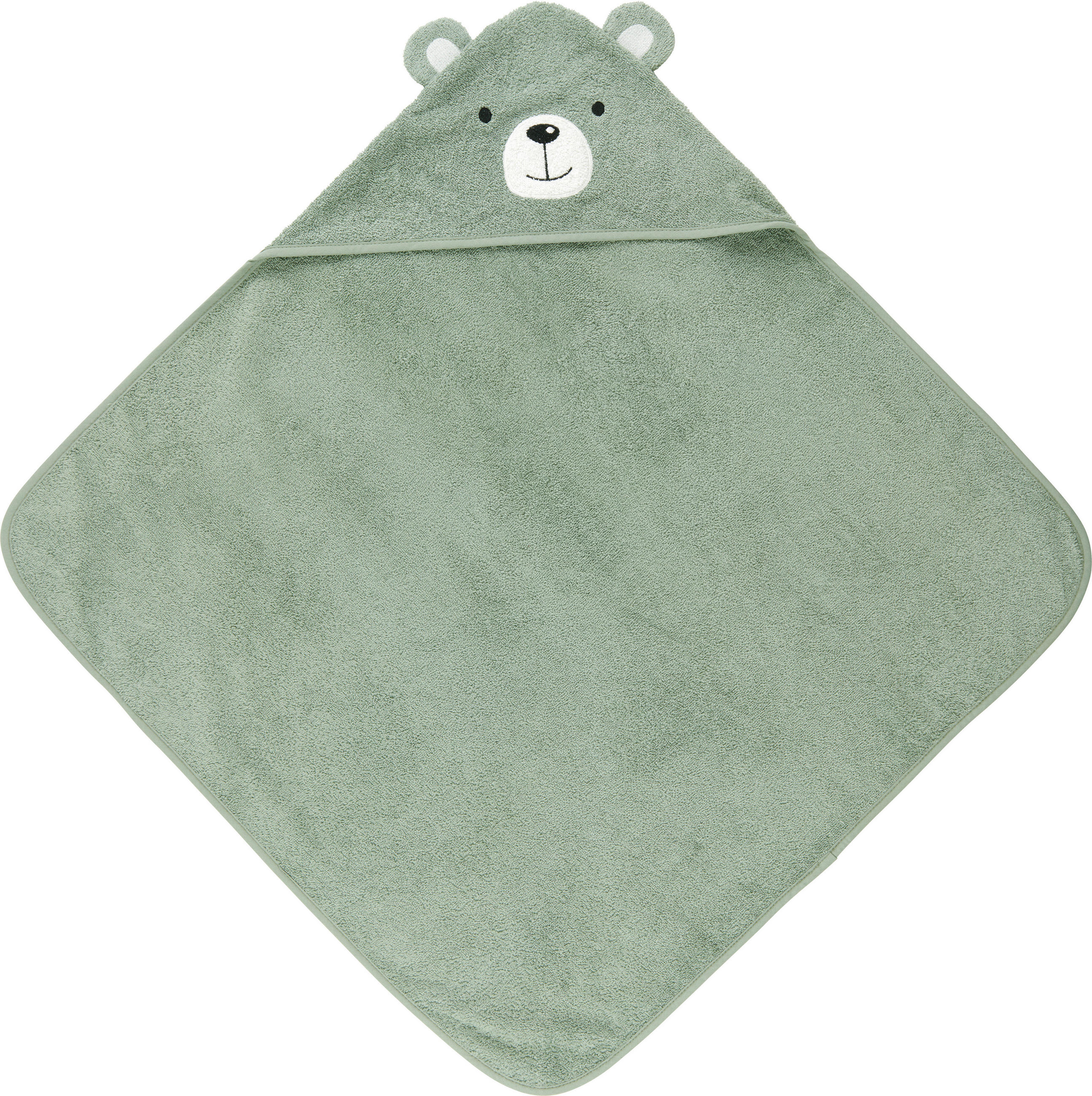 KAPUZENBADETUCH 75/75 cm    - Mintgrün, Basics, Textil (75/75cm) - Avelia