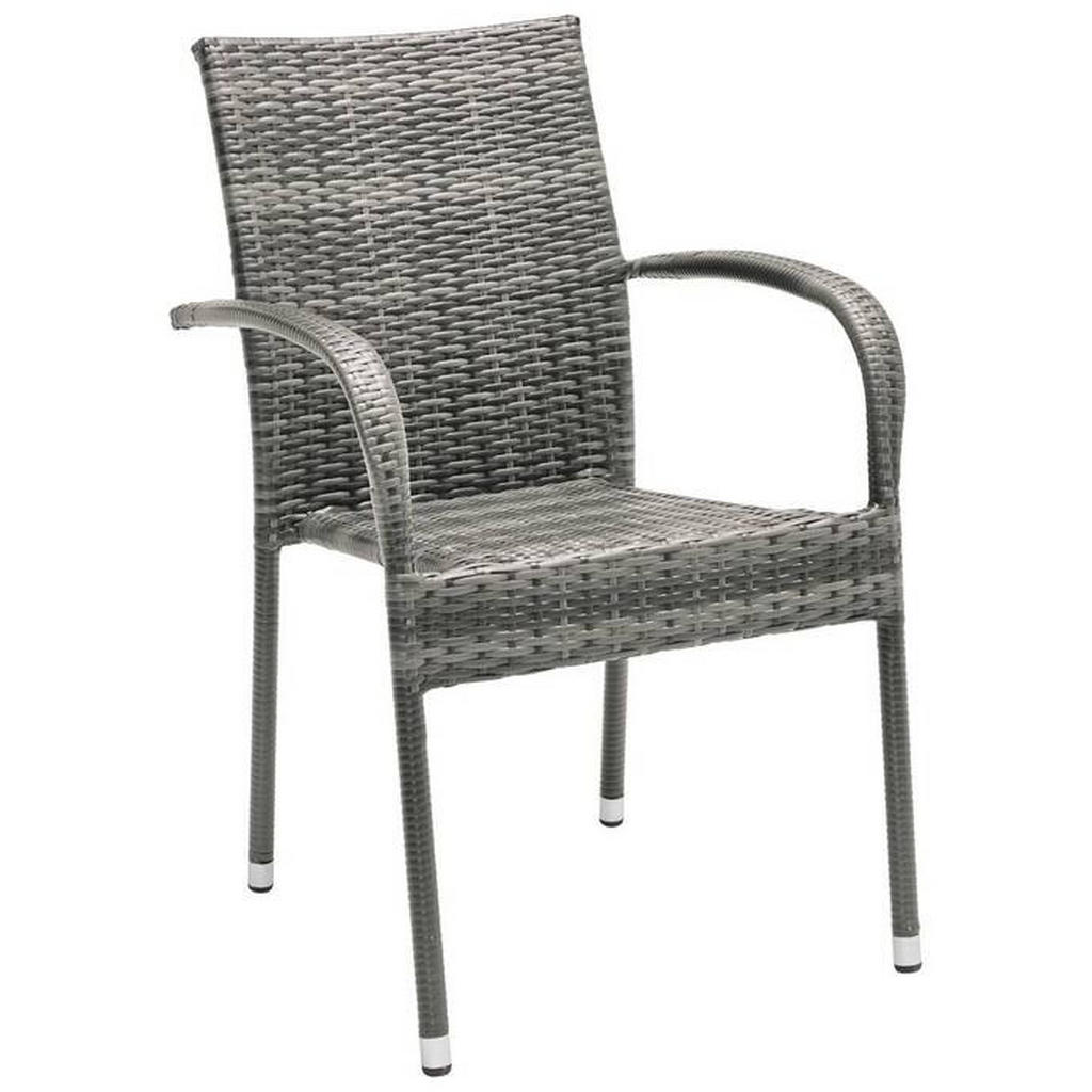 Gartenstuhl Stapelbar Emilia, Polyrattan