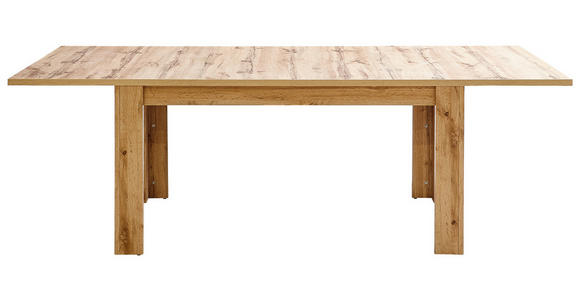 ESSTISCH Eichefarben rechteckig  ausziehbar  - Eichefarben, KONVENTIONELL, Holzwerkstoff (160-240/90/76cm) - Hom`in