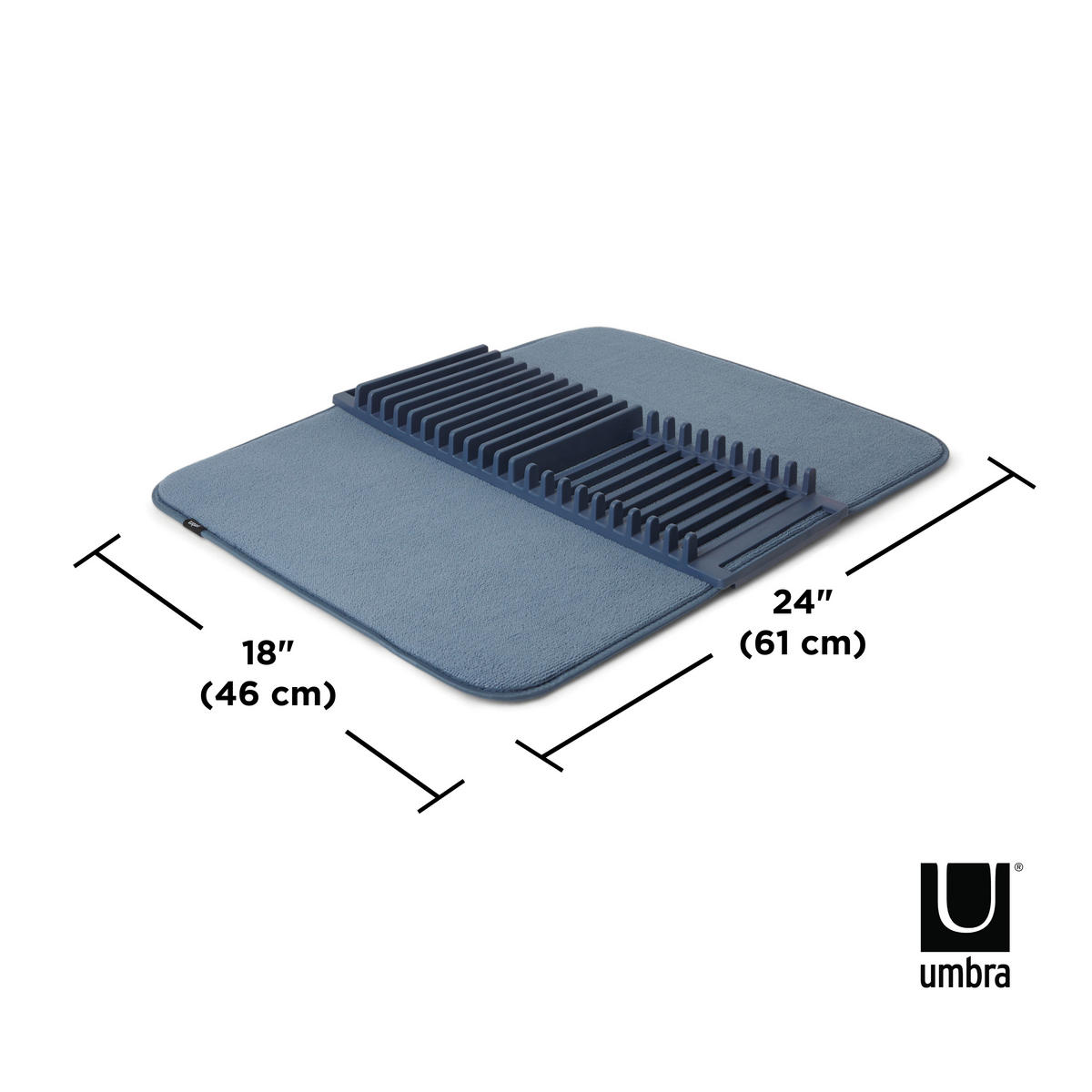 OCEĐIVAČ POSUĐA Udry  - tamnoplava, Osnovno, plastika (46/4/61cm) - Umbra