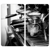 HERDABDECKPLATTE - Dunkelgrau, Basics, Glas (50/28.5/0.4cm) - Kesper