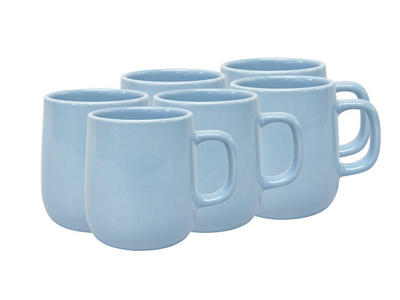 Novel Kaffeebecherset Colori Blu Blau