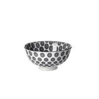 MISKA, keramika, 12 cm  - čierna/biela, Trend, keramika (12cm) - Ritzenhoff Breker
