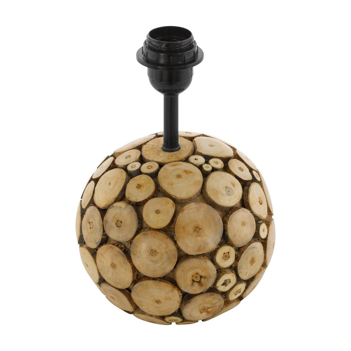 LEUCHTENFUß 17,5/28 cm   - Braun, Natur, Holz (17,5/28cm) - Eglo