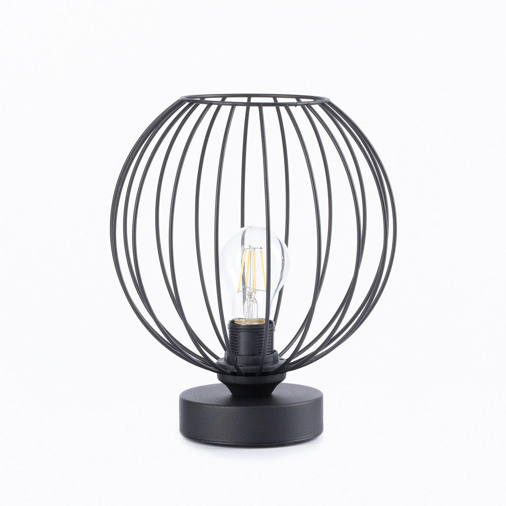 STOLNÁ LAMPA, E27, 25/25/35 cm