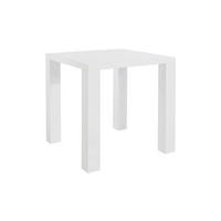 JEDÁLENSKÝ STÔL, biela, 80/80/75 cm - biela, Design, kompozitné drevo (80/80/75cm) - MID.YOU