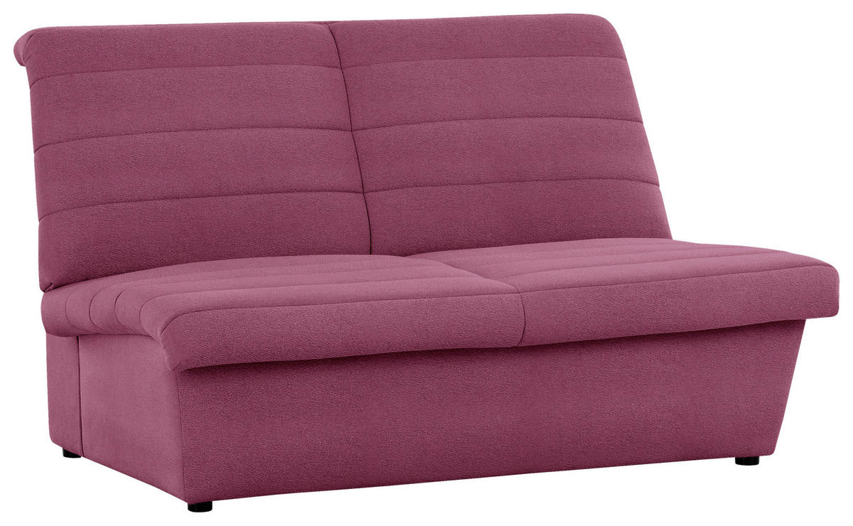 2-SITZER-SOFA in Webstoff Weinrot  - Weinrot/Schwarz, Design, Kunststoff/Textil (145/92/103cm) - LOOKS by W.Joop