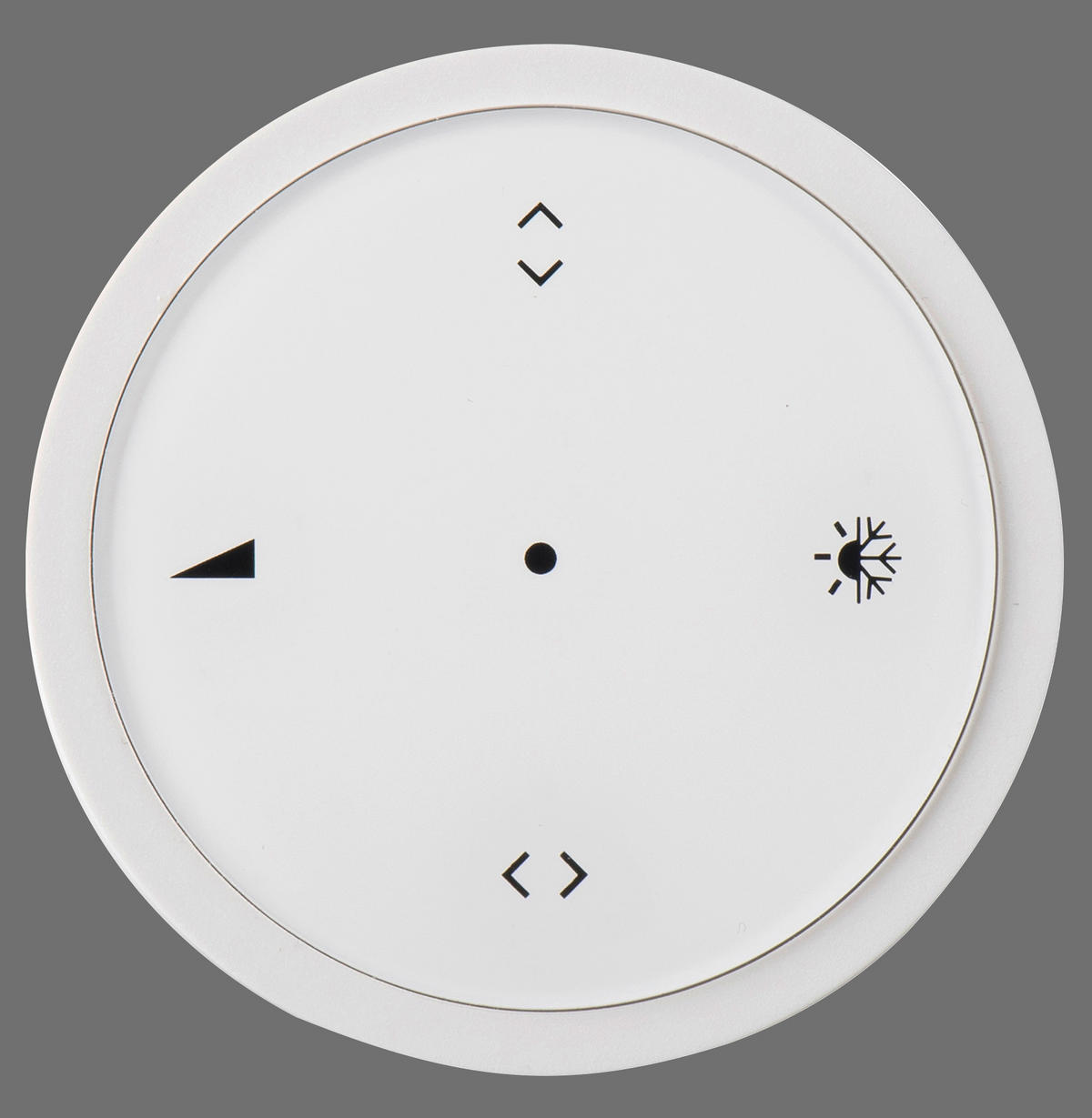 FERNBEDIENUNG - Weiß, Basics, Kunststoff (5,5/5,5/1,8cm) - Paul Neuhaus