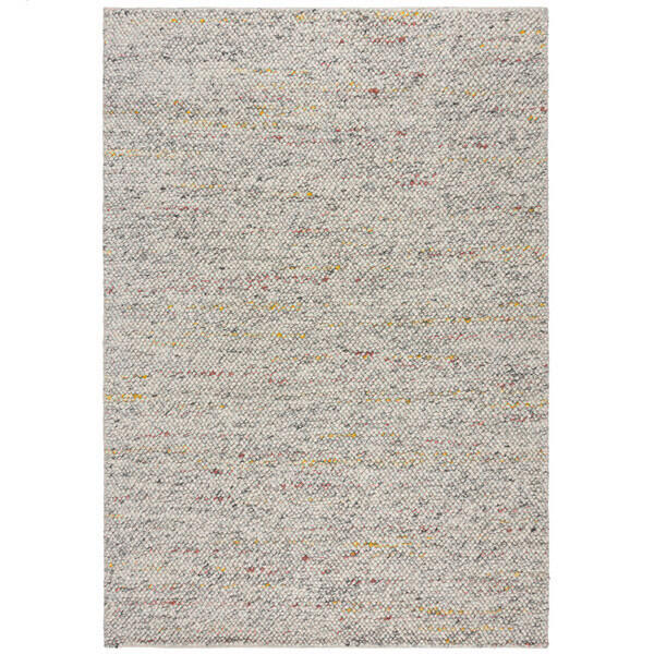 HANDWEBTEPPICH 160/230 cm MINERALS Schwarz, Weiß  - Schwarz/Weiß, KONVENTIONELL, Textil (160/230cm)