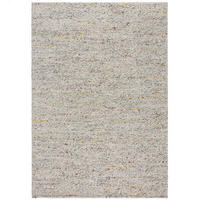 HANDWEBTEPPICH 120/170 cm MINERALS Schwarz, Weiß  - Schwarz/Weiß, KONVENTIONELL, Textil (120/170cm)