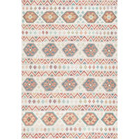 VINTAGE-TEPPICH Ondea Ramizh 200/290 cm  in Terracotta, Perlmutt, Graublau  - Graublau/Perlmutt, LIFESTYLE, Kunststoff/Textil (200/290cm) - Lindorug