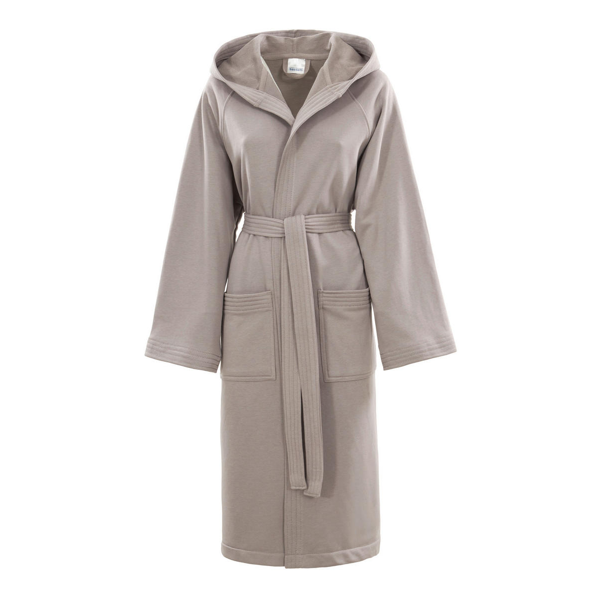 BADEMANTEL  - Grau, Basics, Textil (Snull) - Bassetti