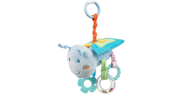 BABYSCHALENMOBILE Springtime  - Multicolor, Basics, Kunststoff/Textil (15cm) - My Baby Lou