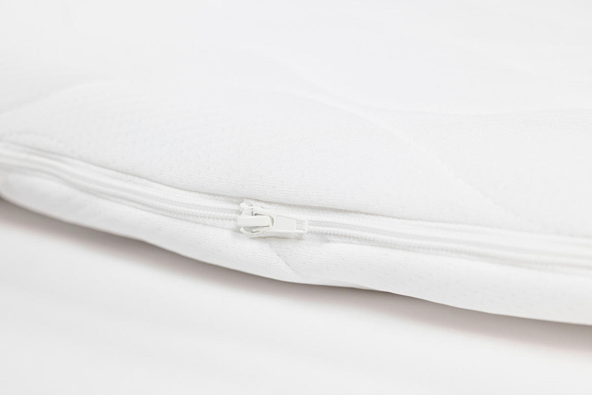 TOPPER 160/200 cm Höhe ca. 6 cm  - Weiß, MODERN, Textil (160/200cm) - Livetastic