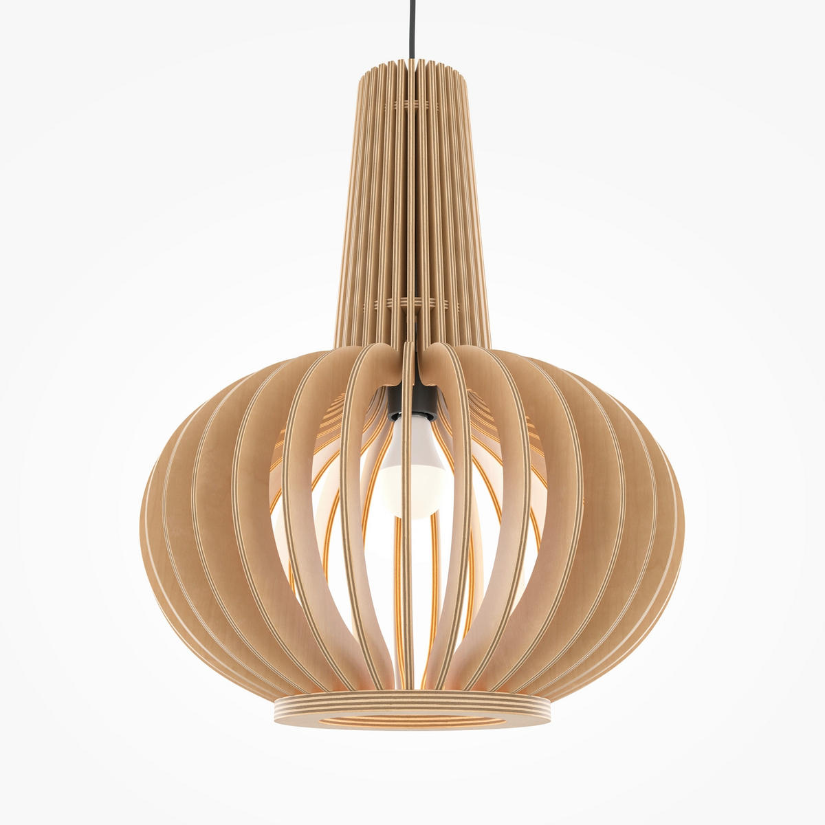 PENDELLEUCHTE Roots 35/340.5 cm  - Schwarz, Design, Metall (35/340.5cm) - MAYTONI