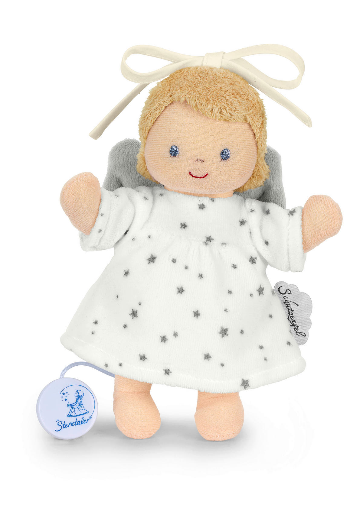 SPIELUHR  - Beige/Hellgrau, Basics, Textil (17/13/6cm) - Sterntaler