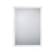 WANDSPIEGEL 50/70/2 cm  - Weiß, Trend, Glas/Kunststoff (50/70/2cm) - Boxxx