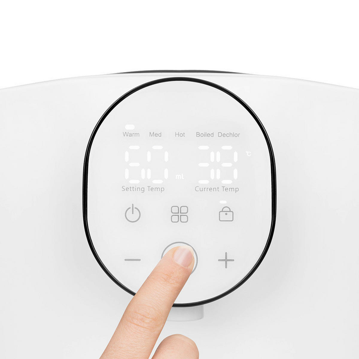 KUHALO/MIKSER/STERILIZATOR   - bijela, Basics, plastika (19/21/27.5cm)