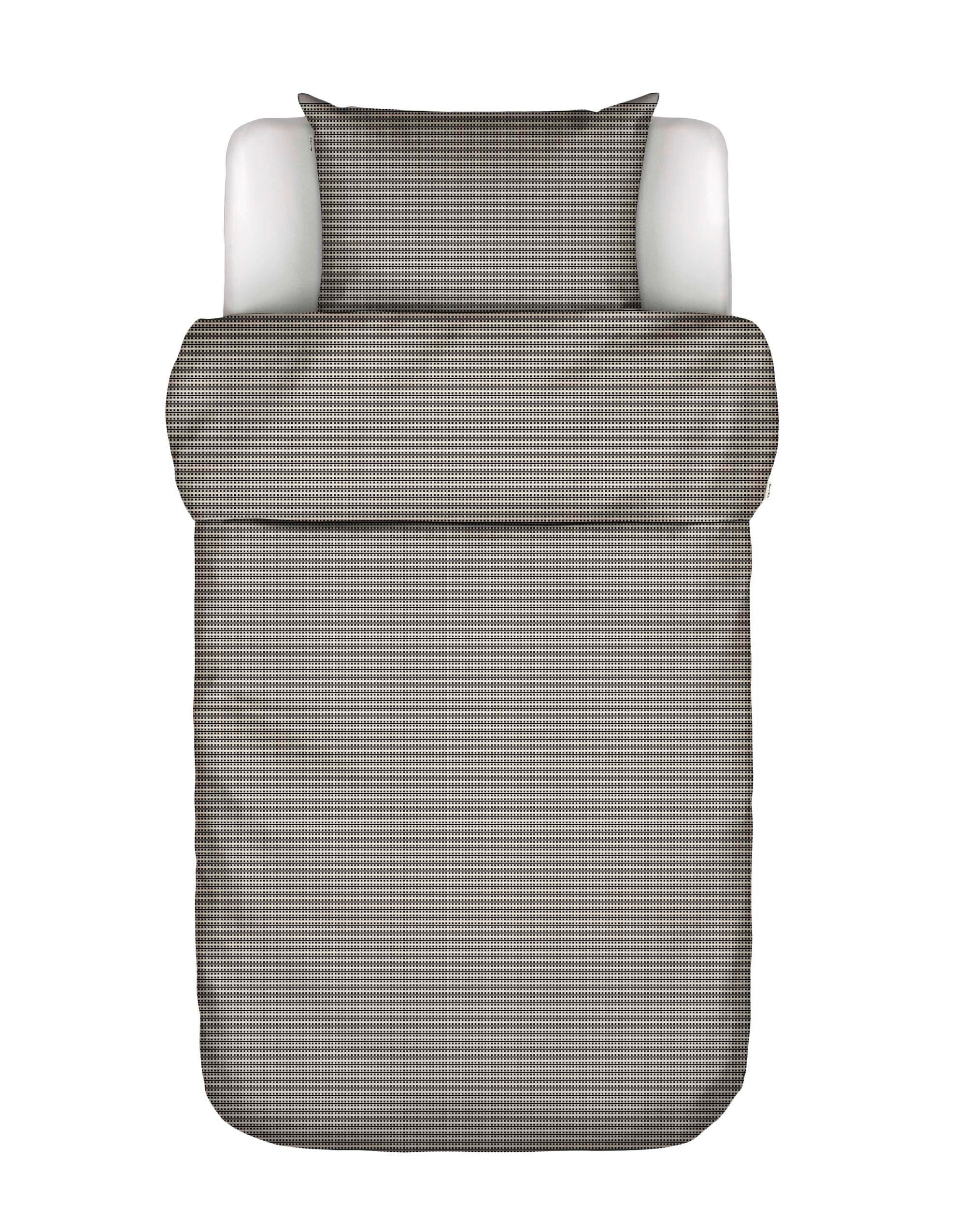 Marc O'Polo Bettwäsche Jorn Schwarz, Weiß, Beige 155x220 cm