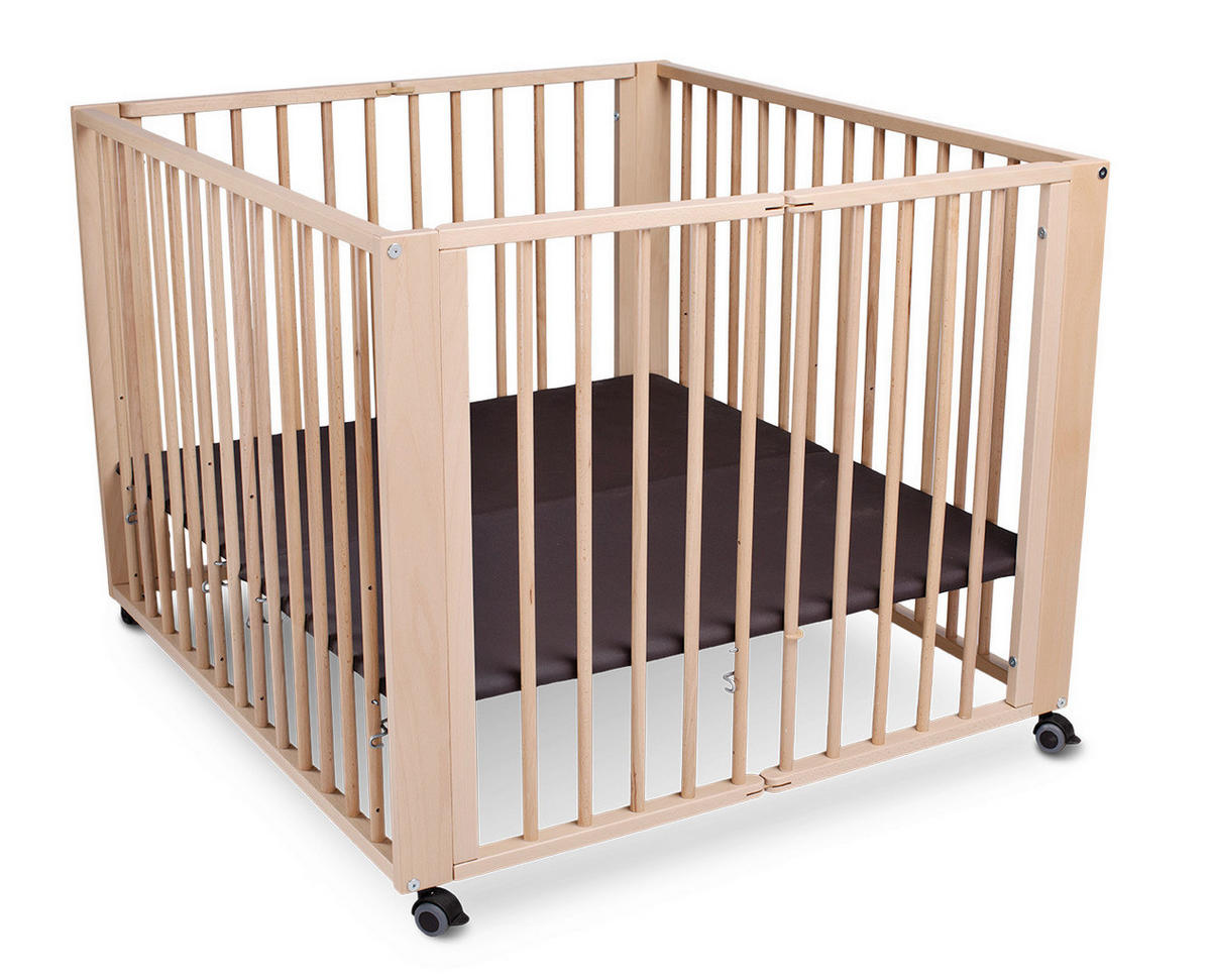 LAUFGITTER Moritz 93/100/75 cm  - Basics, Holz (93/100/75cm) - tiSsi