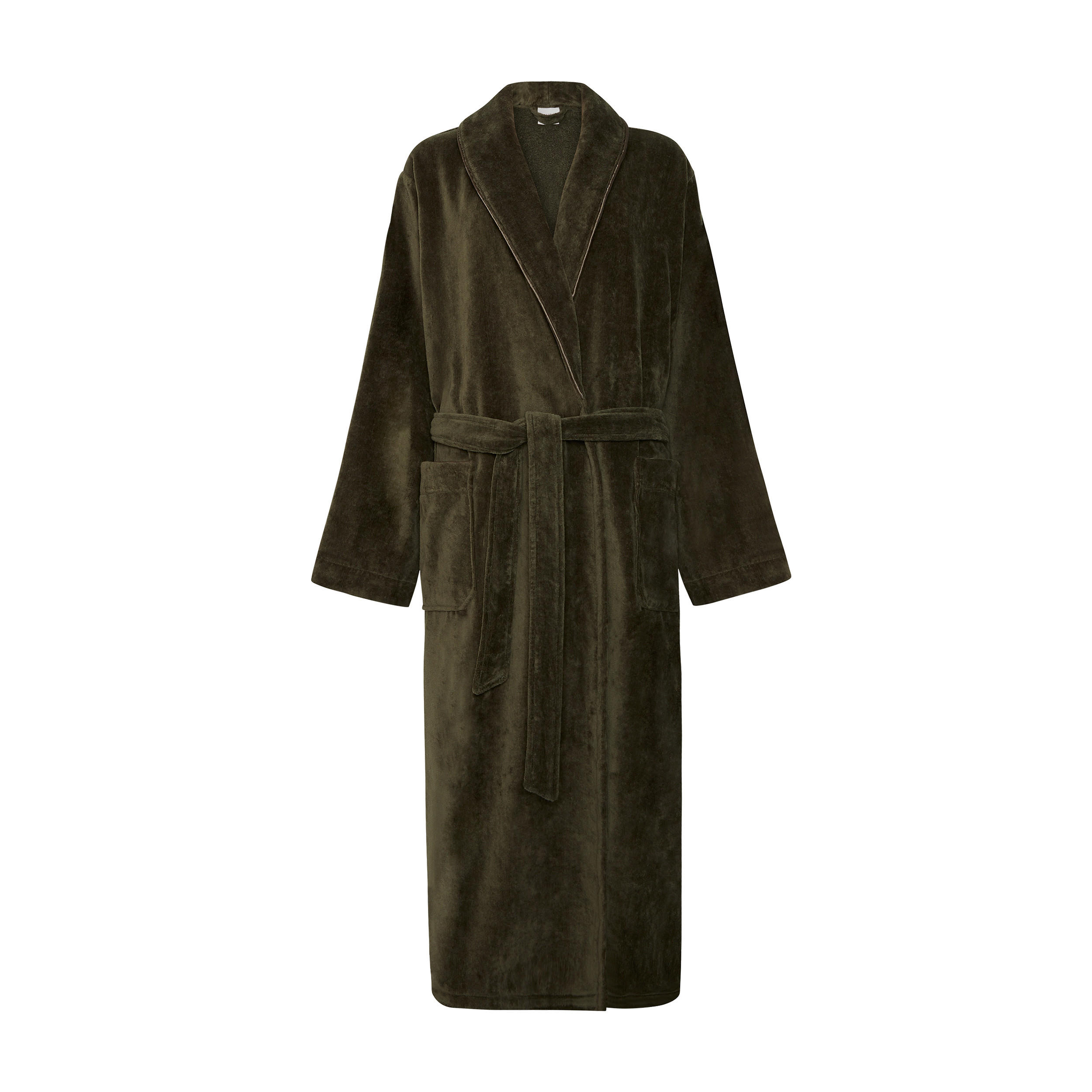 Moeve Bademantel Homewear Olivgrün