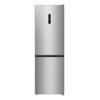 KÜHL-GEFRIER-KOMBINATION N61EA2XL4  - Edelstahlfarben, Basics, Glas/Kunststoff (60/185/59,2cm) - Gorenje