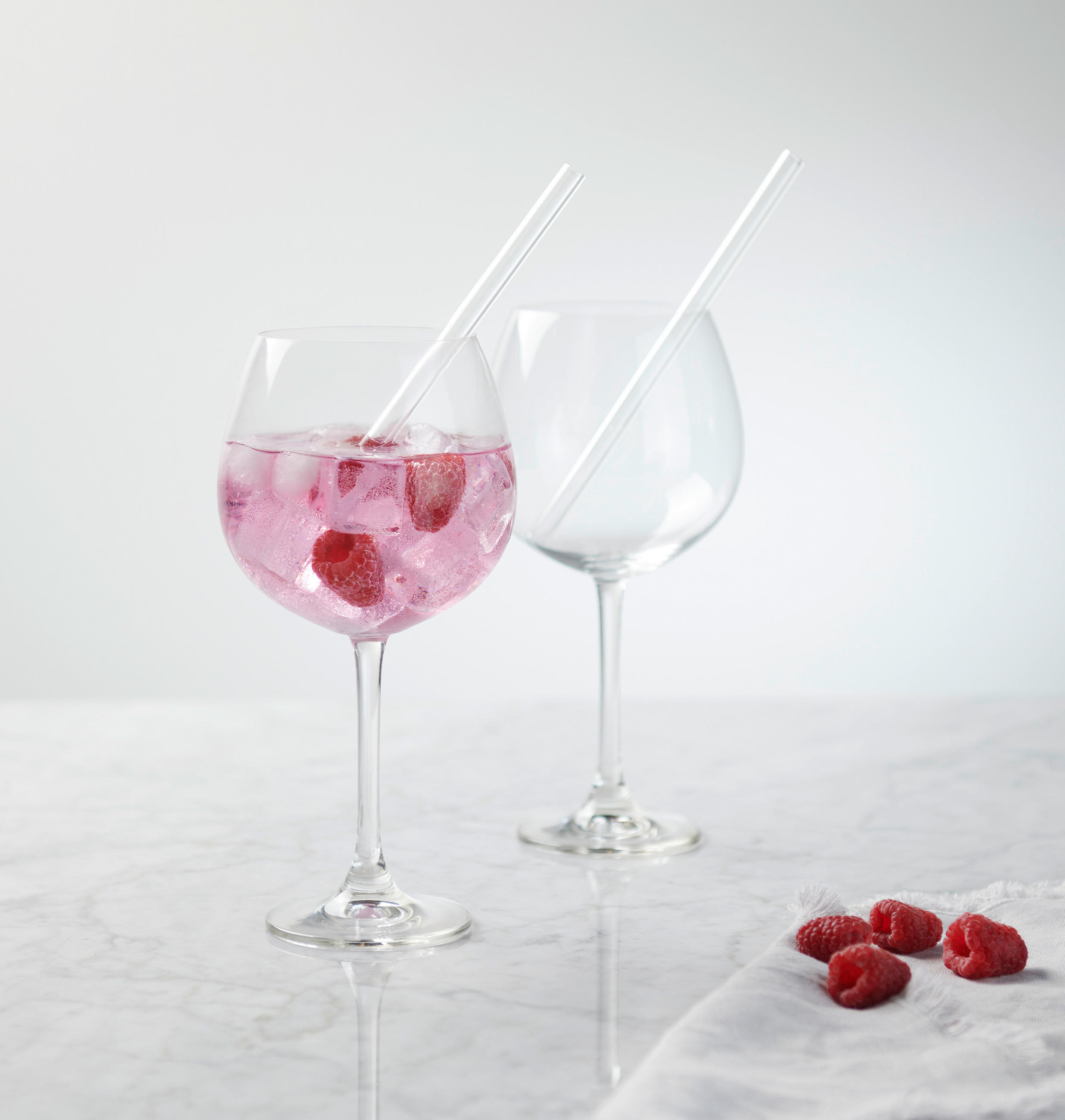 GIN pohárkészlet  - átlátszó, Basics, Üveg - Novel