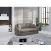 2,5-SITZER Mikrofaser Braun  - Schwarz/Braun, MODERN, Kunststoff/Textil (196/88/107cm) - Sit & More